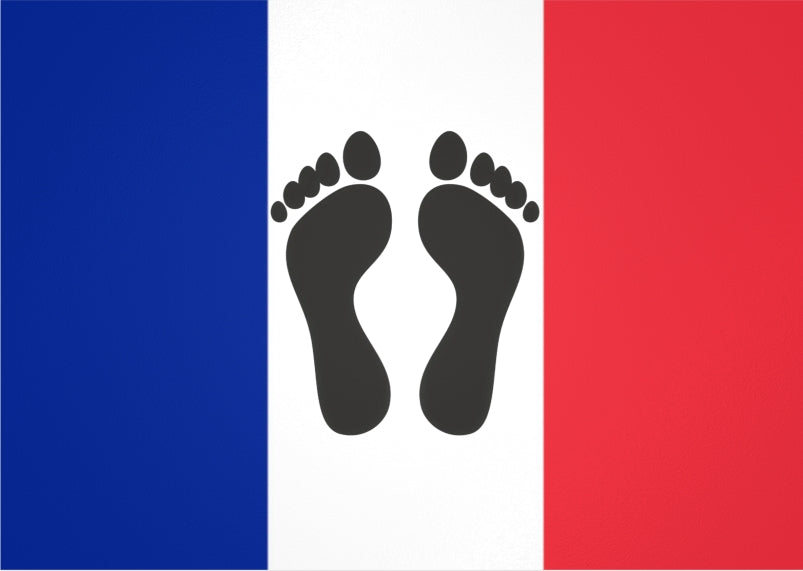 Carte postale Pieds-noirs / Bleu-blanc-rouge